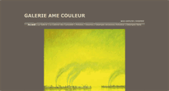 Desktop Screenshot of amecouleur.ch